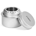 thumbnail image 1 of Portable Aluminum Alloy with Lid Outdoor Camping Hiking Backpacking Cooking Silver, 1 of 7