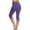 A-Purple1560, variant on SONXAHE Soft Slim Fit Capri Leggings for Women Stretchy Close Fit Workout Yoga Active Pants