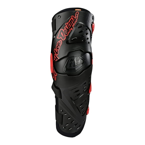 Rodillera/Espinillera Troy Lee Designs Triad con Carcasa Dura Negra