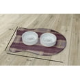 thumbnail image 2 of Simply Daisy Scotish Plaid Fish Shape Pet Feeding Mat for Cats, 2 of 3