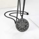 thumbnail image 4 of Vintage Tetragrammaton Pendant Necklaces Wahyeh Magical Blessed Pentagram Of Solomon Amulet Stainless Steel Necklace Ff--Black-Product code 33210 Black, 4 of 5