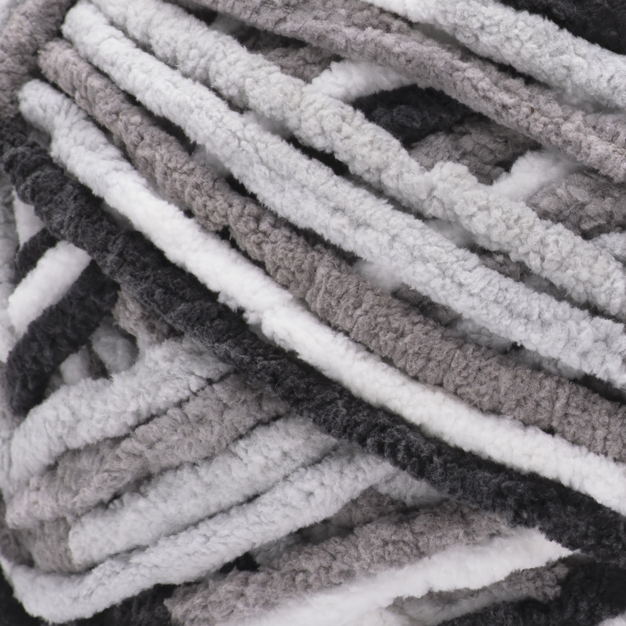 Bernat® Blanket™ #6 Super Bulky Polyester Yarn, Gray Storm Varg 10.5oz/300g 220 Yd (2Pk)