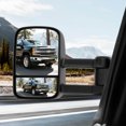 thumbnail image 2 of Costway Towing Mirror Pair, Power Heated Telescoping Side Mirrors with Dual Glass, 2 of 10