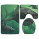 thumbnail image 1 of Juego de alfombras de baño ABPHQTO, 3 piezas, tiburones de aguas profundas, antideslizante, 1 of 2