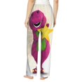 thumbnail image 3 of Barney And Friends Women's Pajama Pants, Comfy All Over Print Lounge Pants Casual Sleepwear with Pockets & Drawstring, 3 of 8