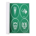 thumbnail image 2 of Temporary  Stencil Book, Temporary  Stencils PVC 100pcs Pattern Reusable Different Long Lasting Exquisite  For Body For Kids Book 9,Book 10,Book 14, 2 of 8