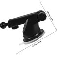thumbnail image 2 of Car Dash Camera Mount with 17mm Mini Suction Cup, Adjustable Silicone Gel Base Holder for Dash Cam, 2 of 6