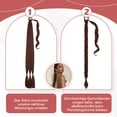 thumbnail image 1 of Minnieouse Extensión de cola de caballo trenzada fácil para peinar sin esfuerzo Extensión de cola de caballo trenzada larga fácil Cuidado del cabello cuatro, 1 of 6