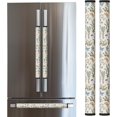 thumbnail image 1 of LORTURE Refrigerator Handle Covers, Fridge Handle Covers Set of 2, Refrigerator Door Handle Covers for Kitchen Decor, Door Handle Covers for Freezer, Oven and Dishwasher (Spring Flower), 1 of 4