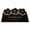Black, variant on Vikakiooze Silk Mat For Home Entryway Non-Slip Wear-abrasion Customizable Dirt Mud Scraper Doormat