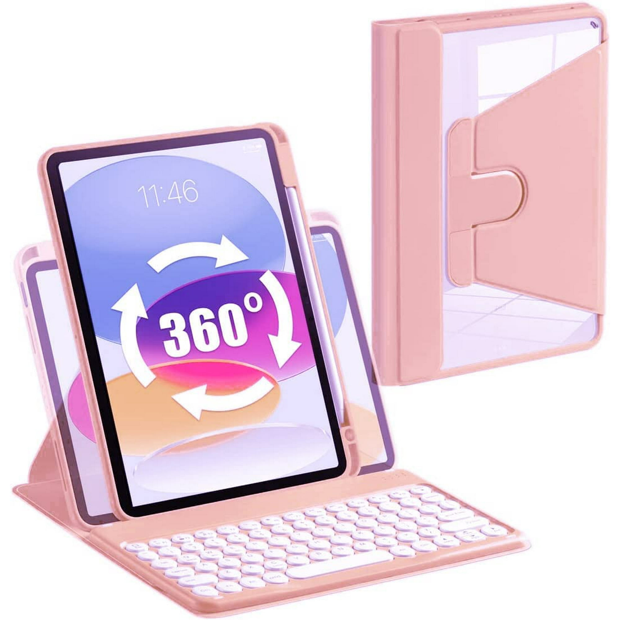 iPad Pro 12.9 2022 2021 2020 2018 Case with Keyboard