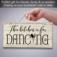 thumbnail image 5 of CounterArt "Kitchen is For Dancing" Decorative Slatted Pallet Wood Sign 12" by 6", 5 of 7