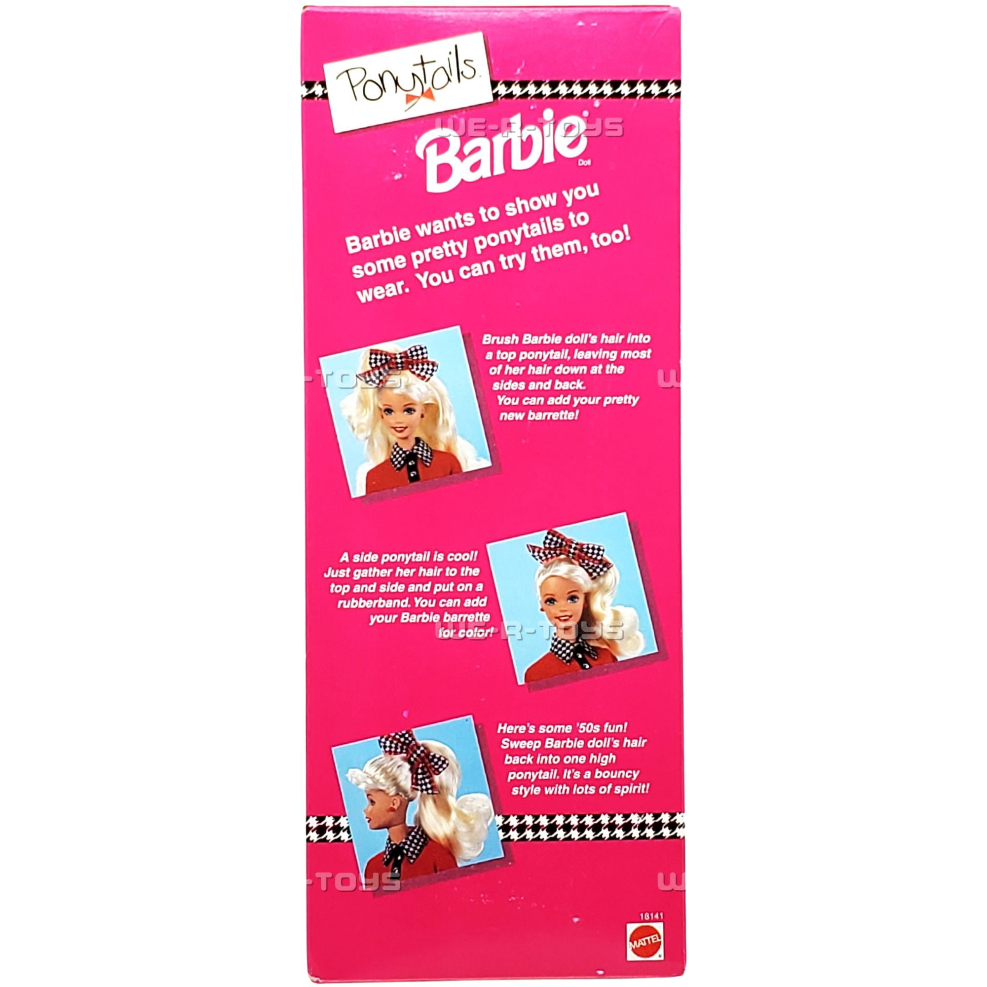 Ponytails Barbie AAFES Special Edition Doll 1997 Mattel 18141