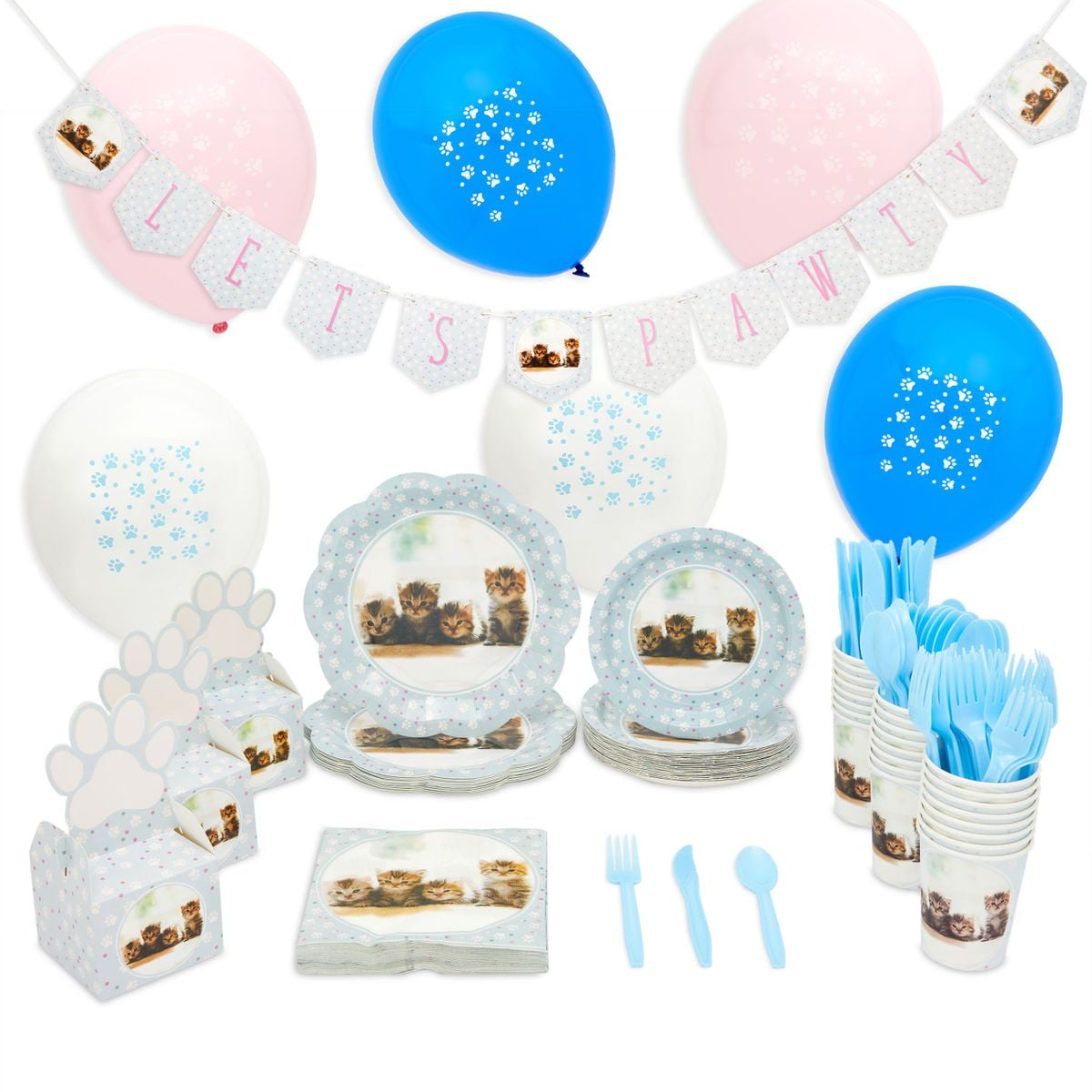 Details about   Bluey and Bingo themed party supplies decorations ~ cups plates napkins table 