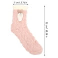 thumbnail image 2 of Miangastore Chaussettes Chaudes Roses pour Femmes Parfaites pour l'Halloween Respirantes Confortables en Polyester, 2 of 8
