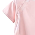thumbnail image 5 of ATOGUTA Girls Summer Clothes Kids Short Sleeve T Shirts and Elastic Waist Shorts Size 1T-15 Sporty Outfit Set Pink, 5 of 5