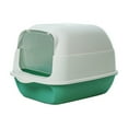 thumbnail image 2 of Fully Enclosed Cat Litter Box, Odor-Proof and Splash-Resistant Pussy Toilet, Extra Large Space for Cats, Easy to Clean, Observation Window, Non-Slip Base, Indoor Cat Hygiene and Comfort, 2 of 6
