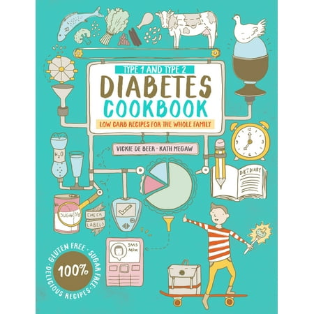 Type 1 and Type 2 Diabetes Cookbook : Low Carb Recipes for the Whole