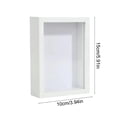 thumbnail image 3 of YoGold Three-Dimensional Hollow Photo Frame – 5.9 x 3.9 x 2 Inch Deep Shadow Box, Wooden DIY Display Frame for Dried Flowers (White), 3 of 6