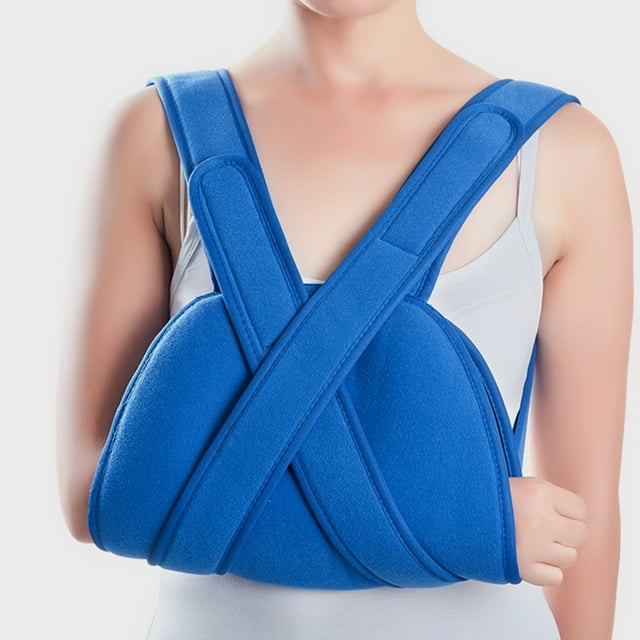 Arm Sling for Sleep, Shoulder Immobilizer for Women & Men - Very Soft Sling for Rotator Cuff Tear, Fractured, Dislocation, Broken, Postoperative,Summer