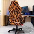 thumbnail image 3 of TSOVTHRID Tiger Pattern Set of 4 Gaming Chair Covers Slipcovers, Stretchable Breathable Computer Reclining Gaming Chair Seat Cover with Armrest Covers, 3 of 7
