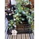 thumbnail image 3 of Guirnalda de cuentas de madera de granja con borlas, decoraciones rústicas de bandeja escalonada, negro, blanco, cuadros de búfalo y madera gris Be,11 Feliz Sencillez, 3 of 5