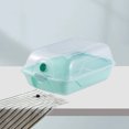 thumbnail image 2 of Paokuoon 2 Pcs Shoes Storage Box Thickened Transparent Ventilation Hole Reusable Boot Box, 2 of 7