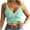 Green, variant on Fesfesfes Women Vest Crop Wireless Bras Lingerie V-Neck Hollow Lace Underwear Camisole Summer Tank Tops with Built in Bras