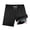 Black, variant on Swim Trunks Boys Summer Quick Dry Pull On Boxer Brief with Compression Liner Elastic Waist Bathing Suit Stretch Breathable Swim Bottom Black