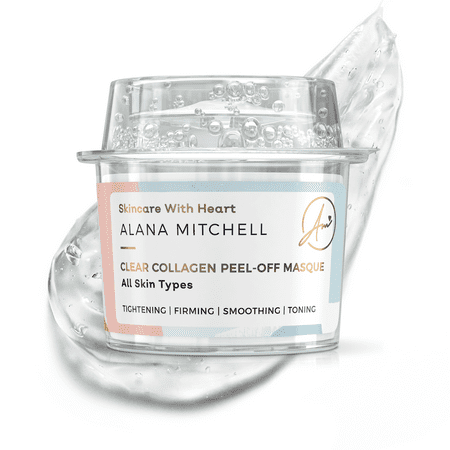 Anti Aging Peel Off Collagen Face Mask For All Skin Types By Alana Mitchell Instantly Reduces Wrinkles & Fine Lines - Tightening Firming Smoothing & Toning - All (The Best Anti Aging Face Masks)