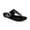 Black Smooth, variant on Giani Bernini Womens Rivver Sandals Buckle Thong Sandals