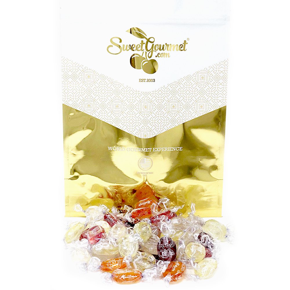 Matlow's Assorted Fruits Hard Candy Kosher Wrapped from England (grape