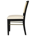 thumbnail image 6 of Arini Rattan Cane Dining Side Chair Black (Set of 2), 6 of 13