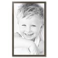 thumbnail image 2 of ArtToFrames 28" x 47" Muted Silver Picture Frame, 28x47 inch Silver Wood Poster Frame (WOM-4626),  Pack, 2 of 8