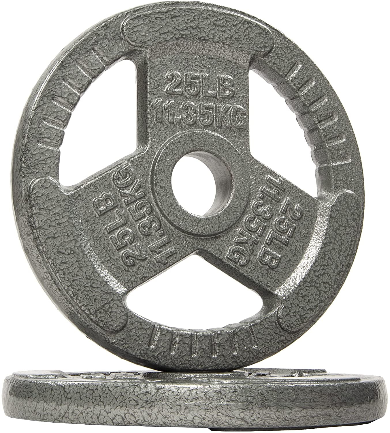 BalanceFrom Cast Iron Olympic 2-Inch Weight Plate Single or Pair 