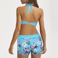 thumbnail image 4 of Trajes de baño tankini para mujer Trajes de baño de dos piezas con estampado de moda para mujer Tirantes ajustables Sin espalda Trajes de baño para mujer Trajes de baño tankini para mujer, 4 of 7