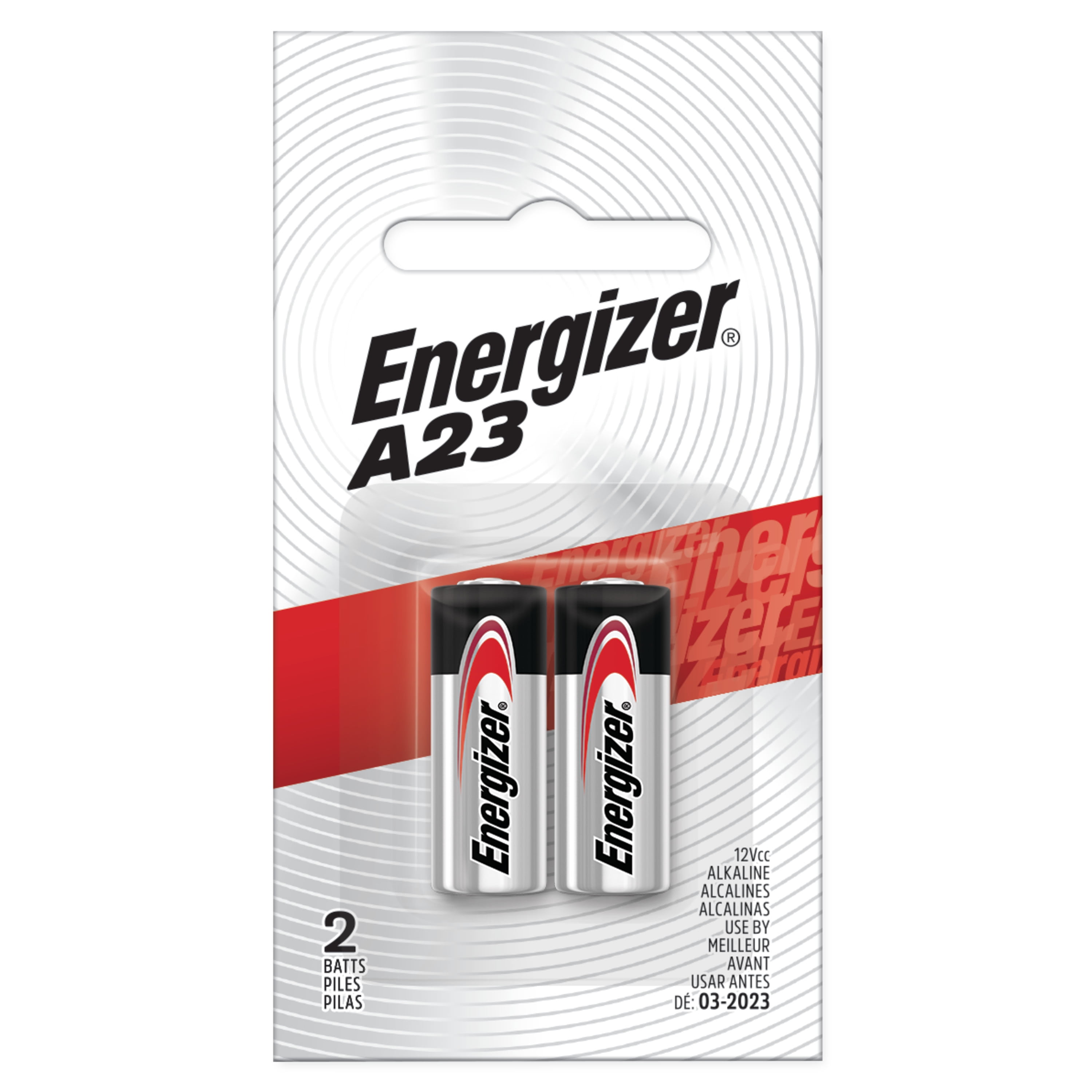 15x Energizer Alarmanlage-Batterie A23 12V 23A im 15x1er Blister
