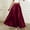 Red-A, variant on Maxi Satin Silk Skirts for Womens High Waisted Elastic Long A-Line Summer Soft Party Flowy Skirts with Pockets Red-A