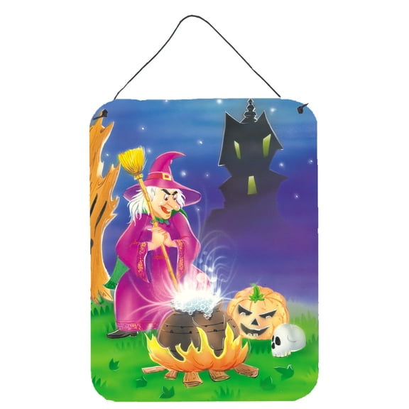 Witch and her Castle Wall or Door Hanging Prints