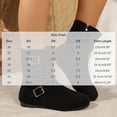 thumbnail image 2 of Plus Size Women's Mid-Calf Boots Fleece Lined Round Toe Side Zipper Flat Sole Warm Wide Calf Boots, 2 of 7