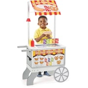 Melissa & Doug Snacks & Sweets Food Cart Play Set