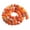 orange（4mm）, variant on 2 pieces of orange striped natural stone frosted style loose beads natural stone round beads DIY bracelet necklace accessories 4mm