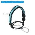 thumbnail image 2 of Uxcell Water Bottle Holder, Paracord Handle Strap Carrier Blue, Black, 2 of 5