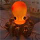 thumbnail image 2 of Bearachild Lámpara de luz nocturna de pulpo con interruptor Manual, lámpara de pulpo, adornos de resina, lámpara de con forma de pulpo, regalo para Decoración del hogar Bearachild HA037738-00, 2 of 6