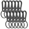 thumbnail image 1 of Llaveros colgantes para la cintura, soporte de acero inoxidable, hebilla, Clip, gancho de escalada de calabaza, mosquetón fuerte para coche, 1/20 Uds., 1 of 5