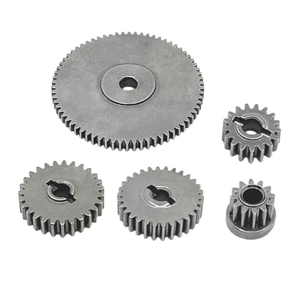 Engranaje de caja de cambios para coche RC, piezas de repuesto profesionales de metal, piezas para vehículos modelo RC Estilo A