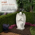 thumbnail image 4 of Alpine Corporation 27"H Kneeling Praying Angel Statue for Garden & Patio, 4 of 14