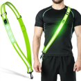 thumbnail image 4 of LED Reflective Belt Walking Gear, Light for Walkers At Night, Rechargeable Reflective Running Gear,G, 4 of 6