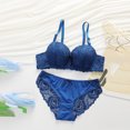 thumbnail image 1 of Ropa interior de encaje de moda para mujer, pijamas, conjuntos íntimos con anillos de acero para mujer, lencería de poliéster para mujer, 1 of 9