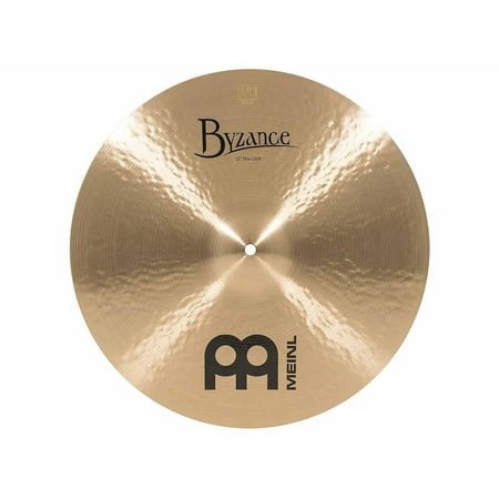 Meinl Cymbals Byzance Series 17  Traditional Thin Crash Cymbal MEINL Byzance cymbals are completely hand hammered into shape and satisfy the highest demands. Every Byzance cymbal is a piece of art and has its own unique sound characteristics which can never be duplicated. Features: Traditional finish Versatile and musical Warm  light  buttery wash Punchy response Hand hammered Get your Meinl Byzance Series Thin Crash Cymbal today at the guaranteed lowest price from Sam Ash Direct with our 45-day return and 60-day price protection policy.
